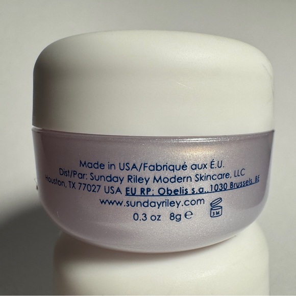 2x Sunday Riley ICE Ceramide Cream Moisturizer Travel Size Minis .3 oz 8g - Picture 5 of 5